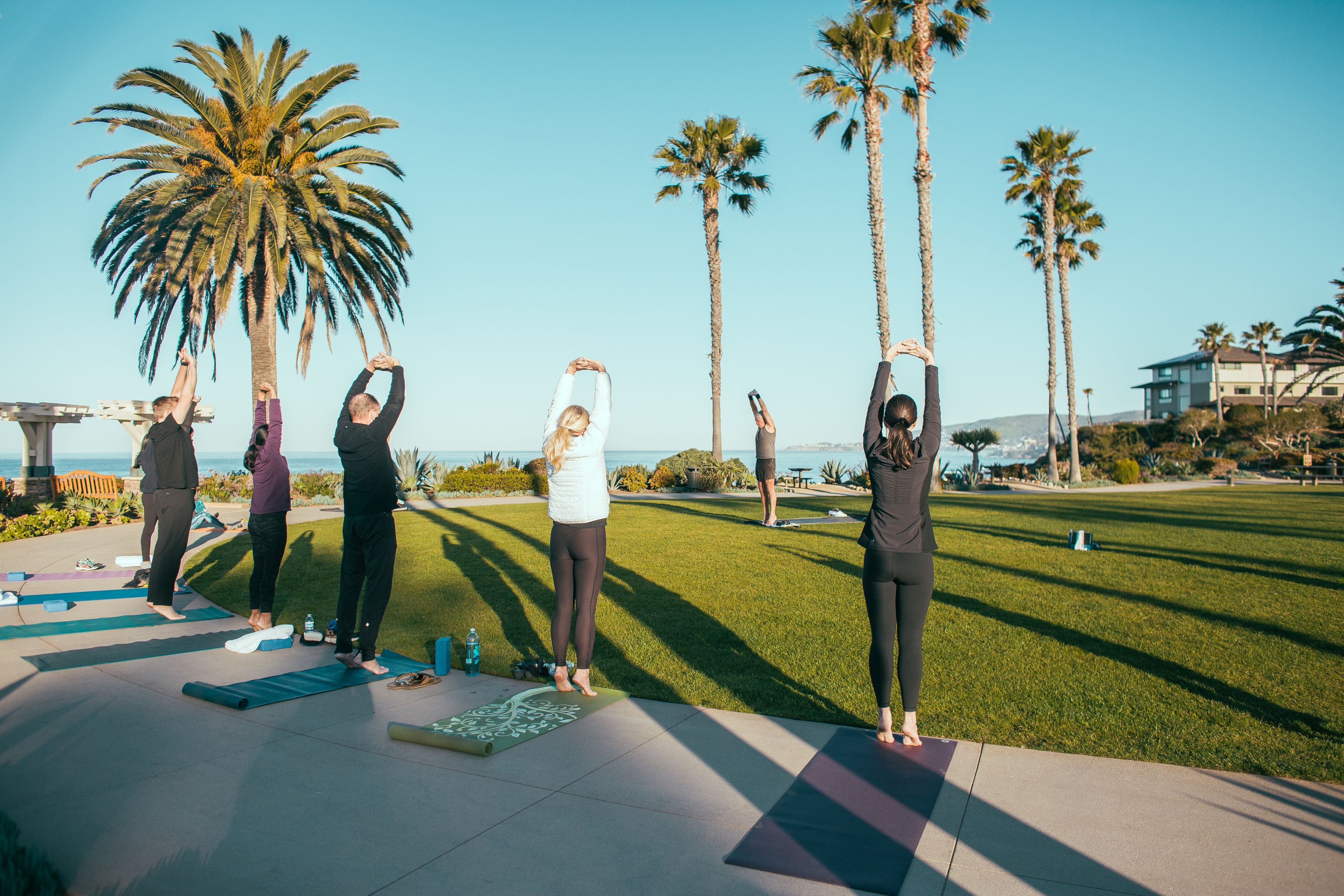 Laguna Beach - Yoga in the Park